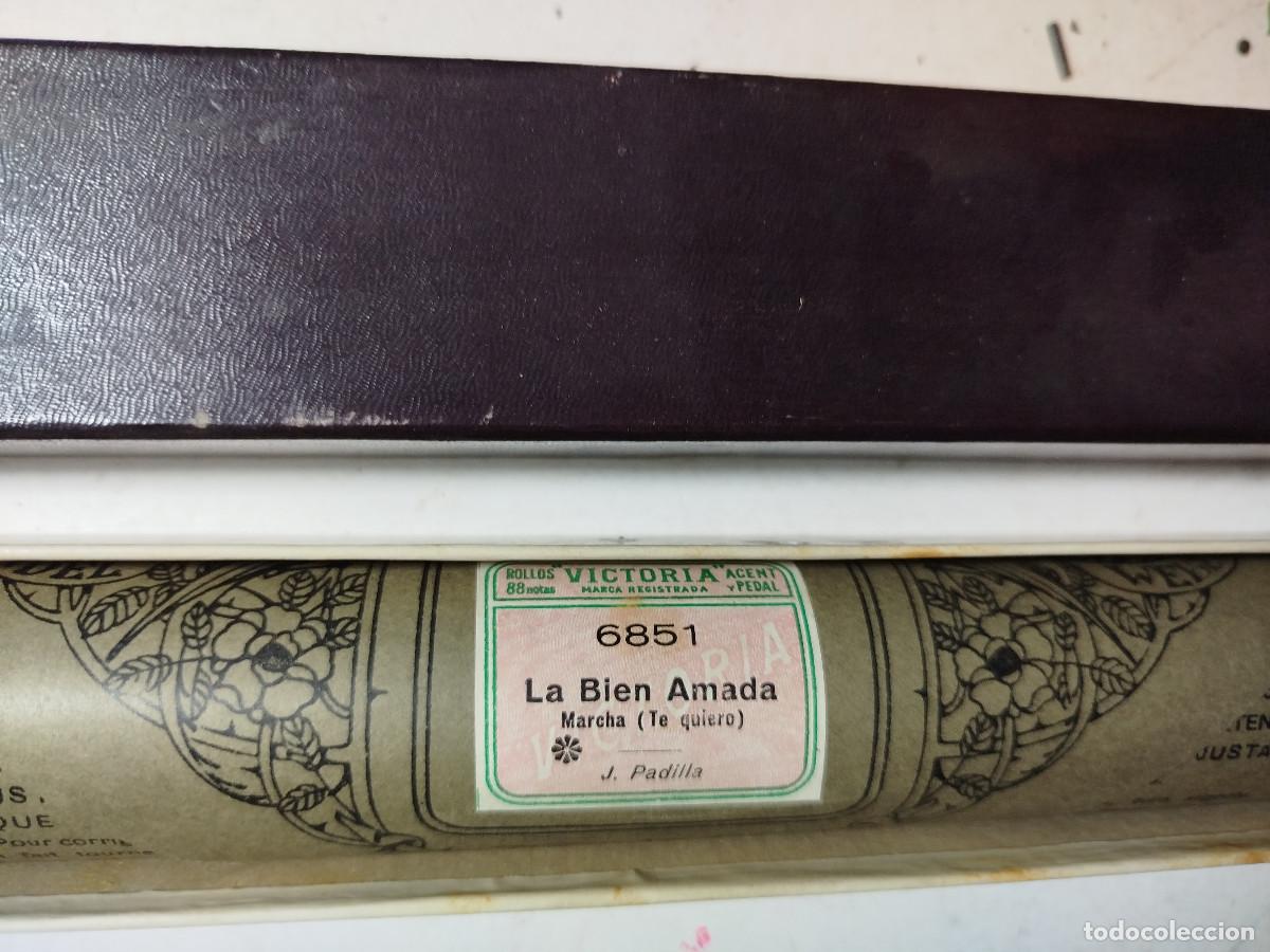 M&uacute;sica de colecci&oacute;n: Partitura pianola antigua retro