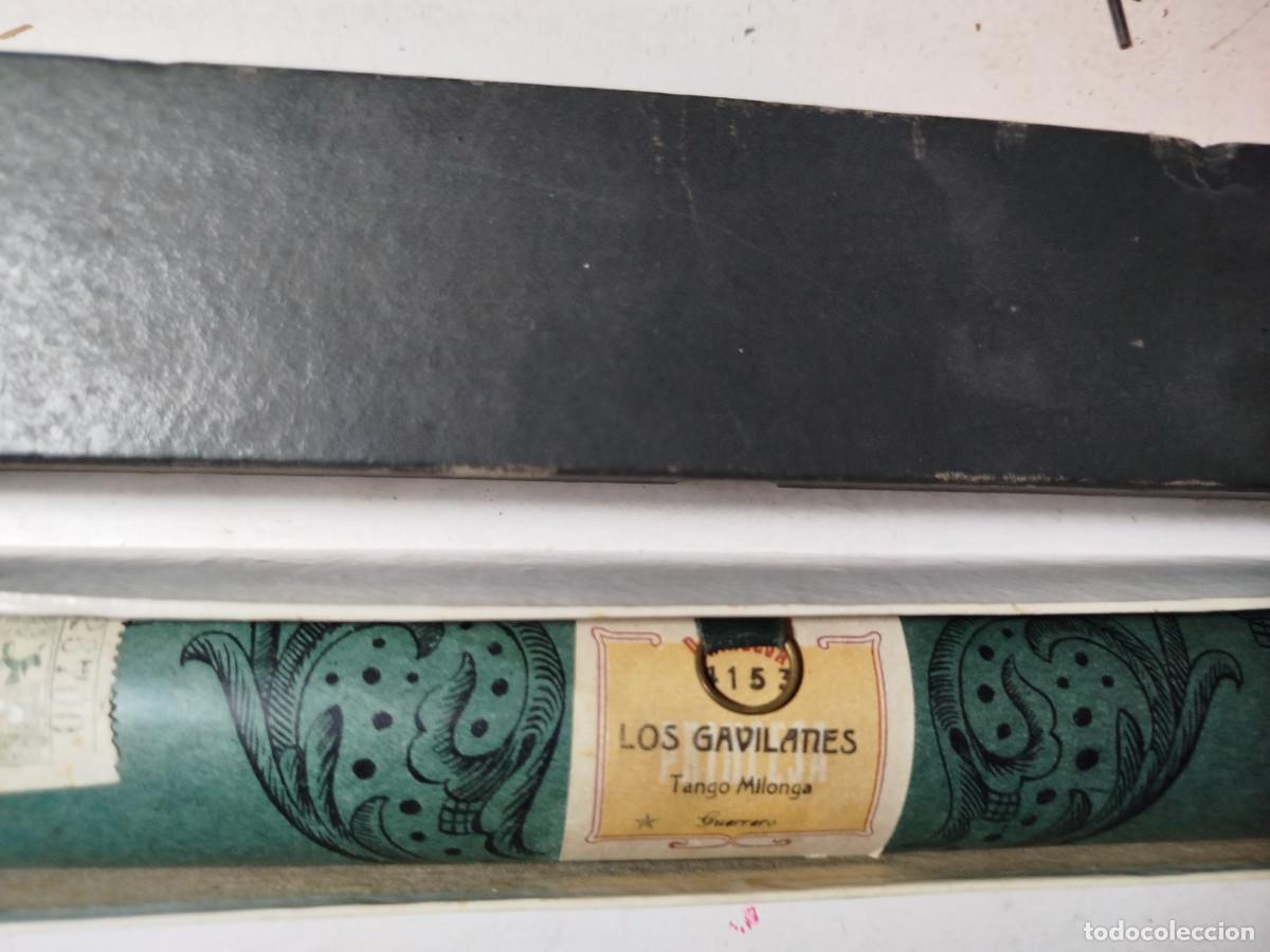 M&uacute;sica de colecci&oacute;n: Partitura pianola antigua retro