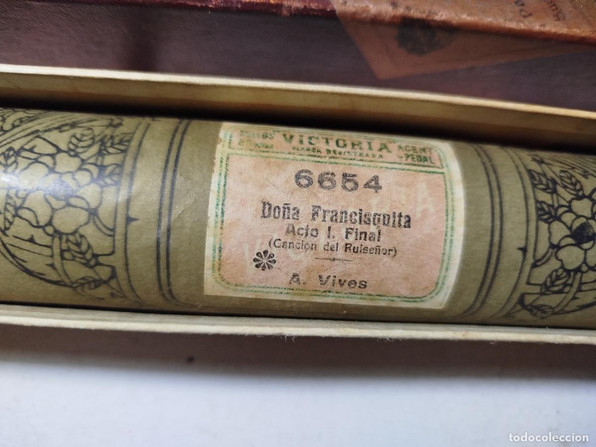 M&uacute;sica de colecci&oacute;n: Partitura pianola antigua retro