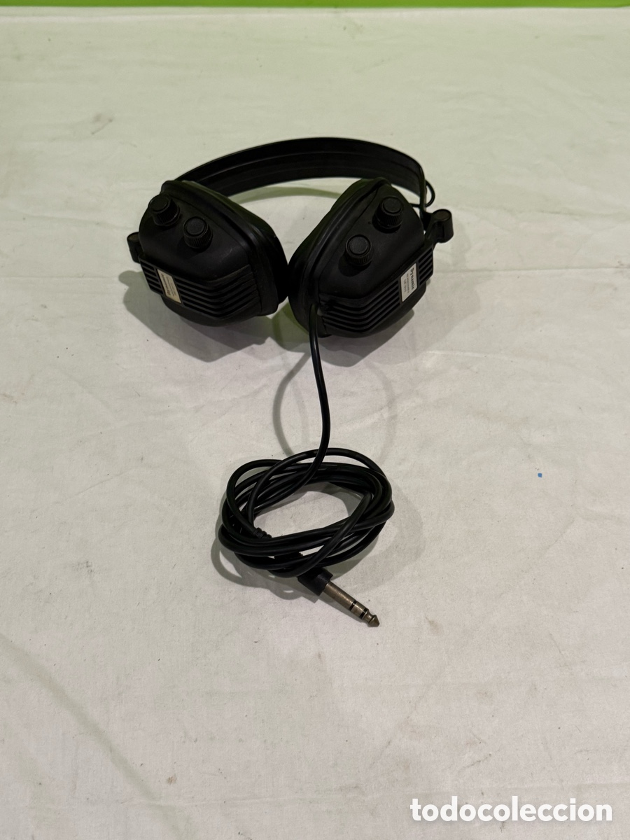 M&uacute;sica de colecci&oacute;n: Auriculares vintage Dynamic GE-302 Stereo &ndash; controles independientes &ndash; a&ntilde;os 70&ndash;80 &ndash; funcionando