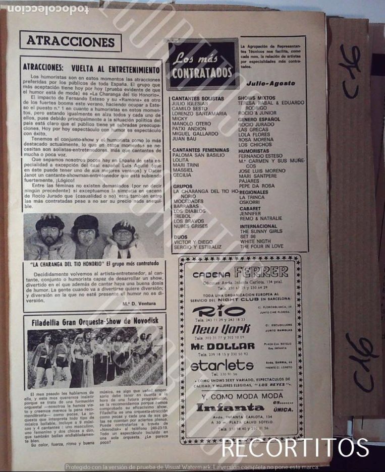 M&uacute;sica de colecci&oacute;n: filadelfia charanga del tio honorio