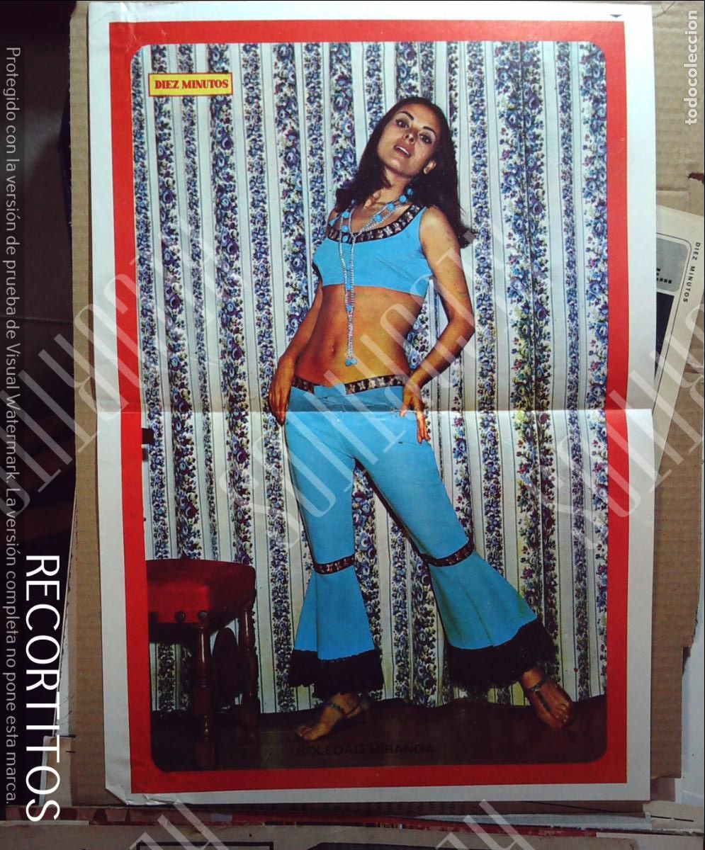 M&uacute;sica de colecci&oacute;n: poster soledad miranda reportaje y portada