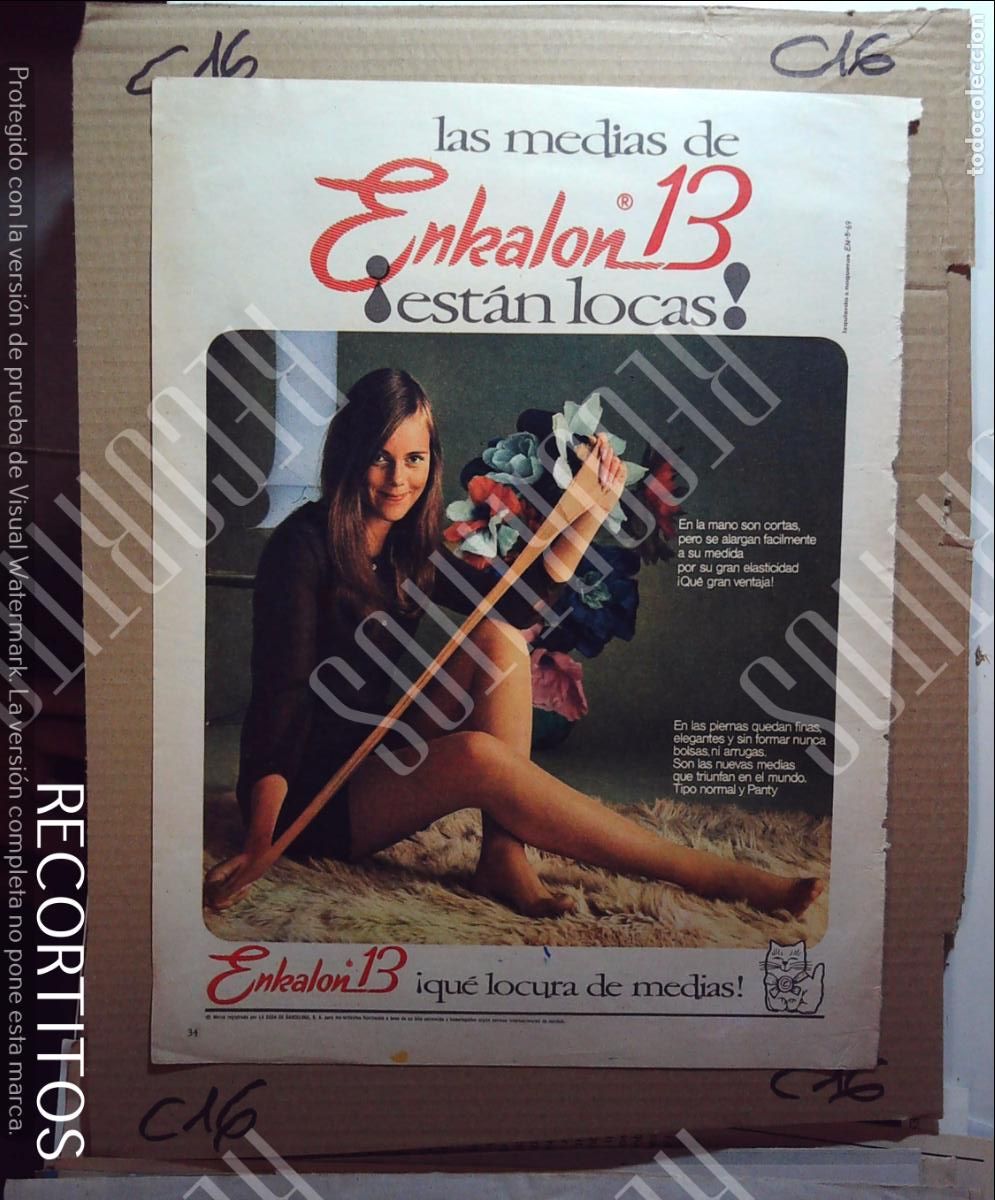M&uacute;sica de colecci&oacute;n: crlienka medias lenceria enkalon 13