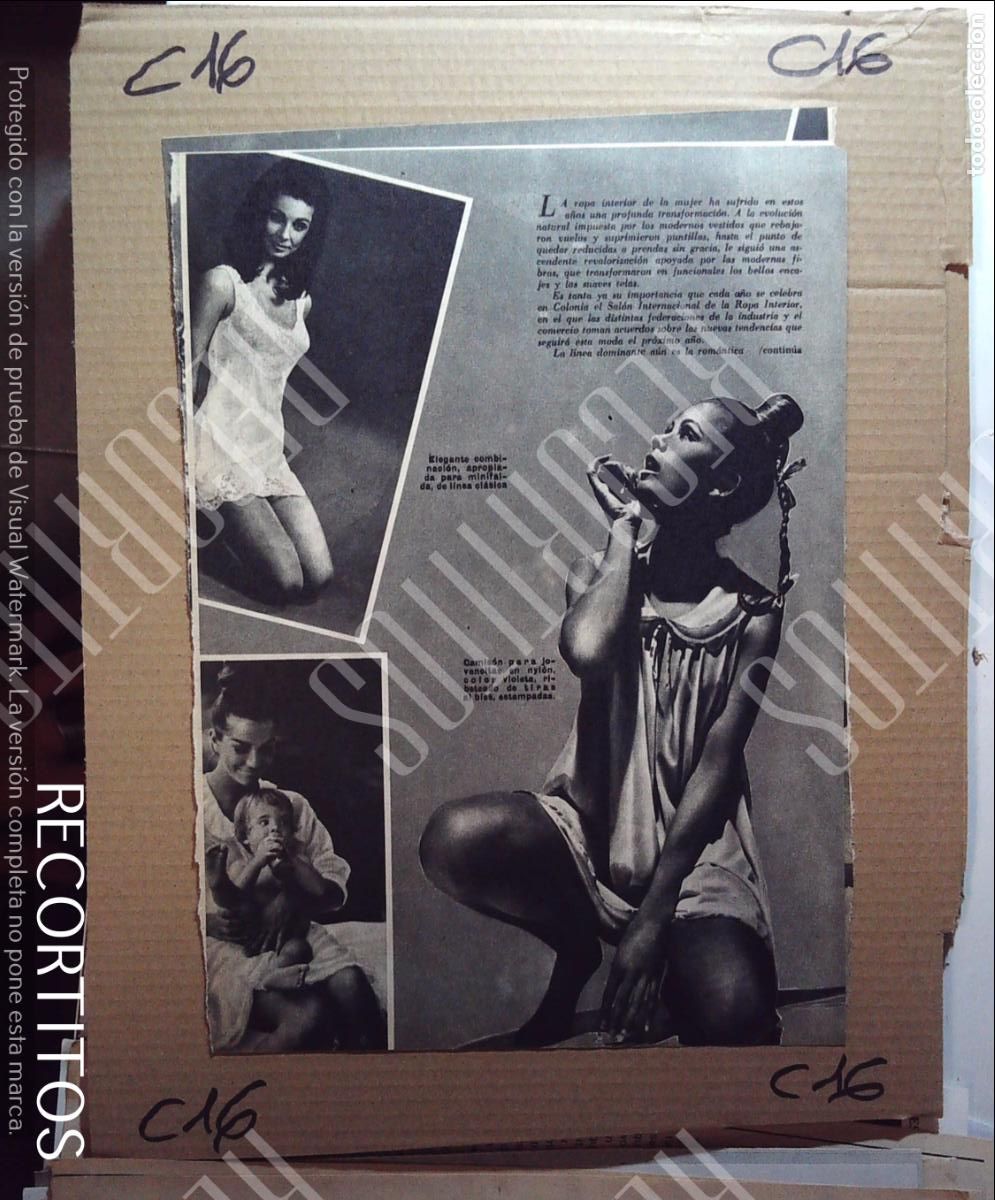 M&uacute;sica de colecci&oacute;n: LENCERIA ROPA DE BA&Ntilde;O la moda - Foto 3