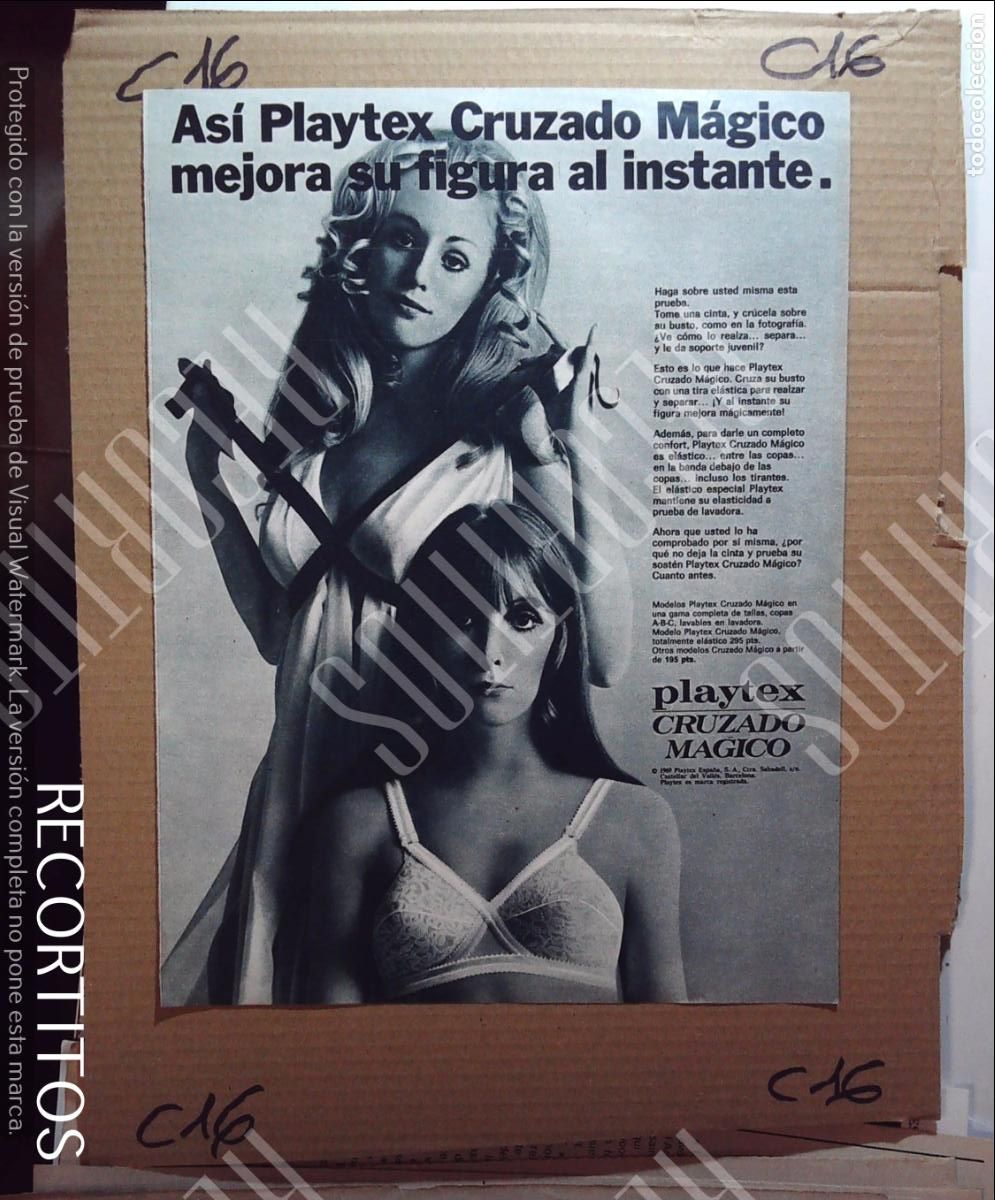 M&uacute;sica de colecci&oacute;n: PLAYTEX LENCERIA LIBERA E VIVA ANUNCIO PUBLICIDAD cruzado magico