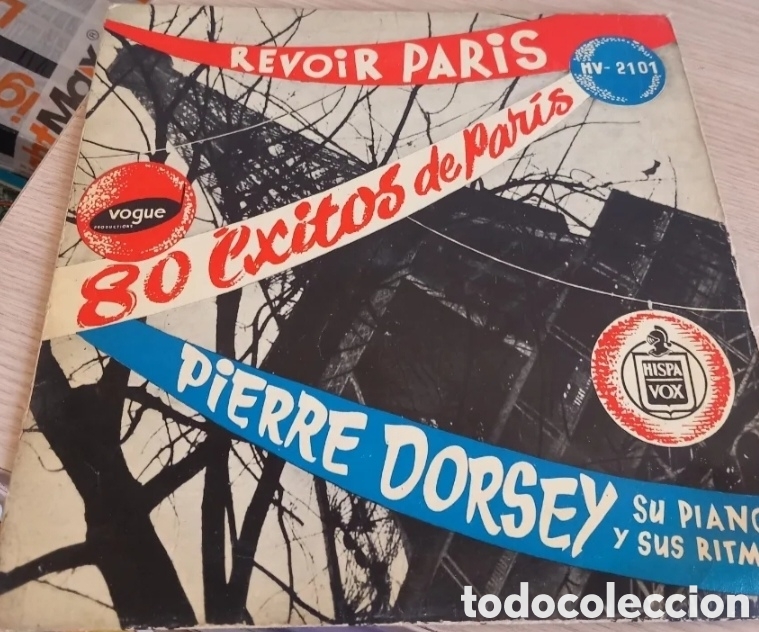 M&uacute;sica de colecci&oacute;n: LP Revoir Paris - 80 Exitos de Paris