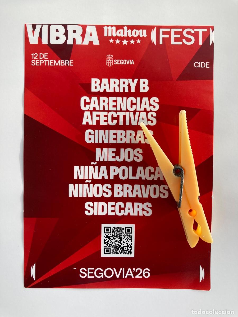M&uacute;sica de colecci&oacute;n: Vibra fest Segovia Ginebras Mejos Sidecars Ni&ntilde;os Bravos Barry B Ni&ntilde;a Polaca Carencias Afectivas fly