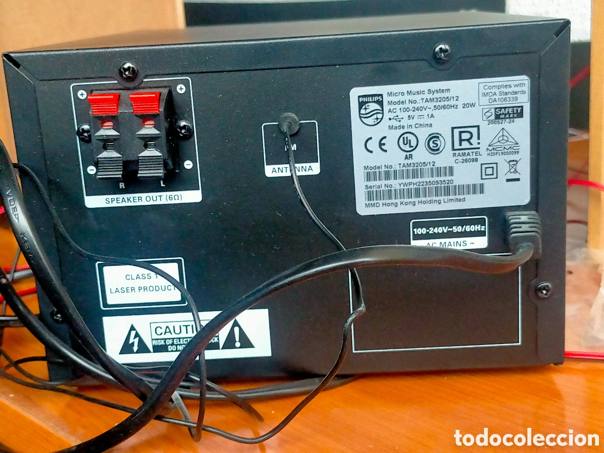 M&uacute;sica de colecci&oacute;n: MINI CADENA MUSICAL PHILIPS M 3205 - Foto 6