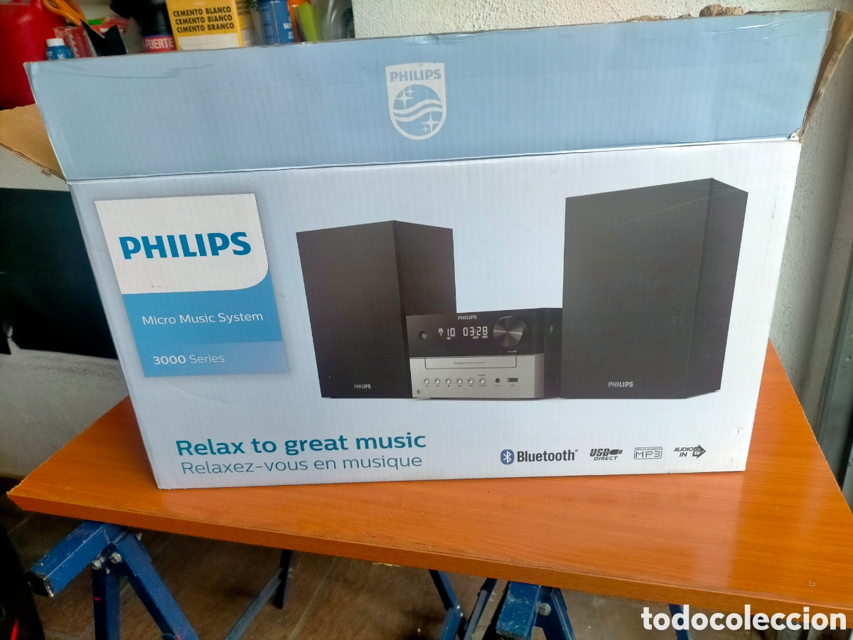 M&uacute;sica de colecci&oacute;n: MINI CADENA MUSICAL PHILIPS M 3205 - Foto 1