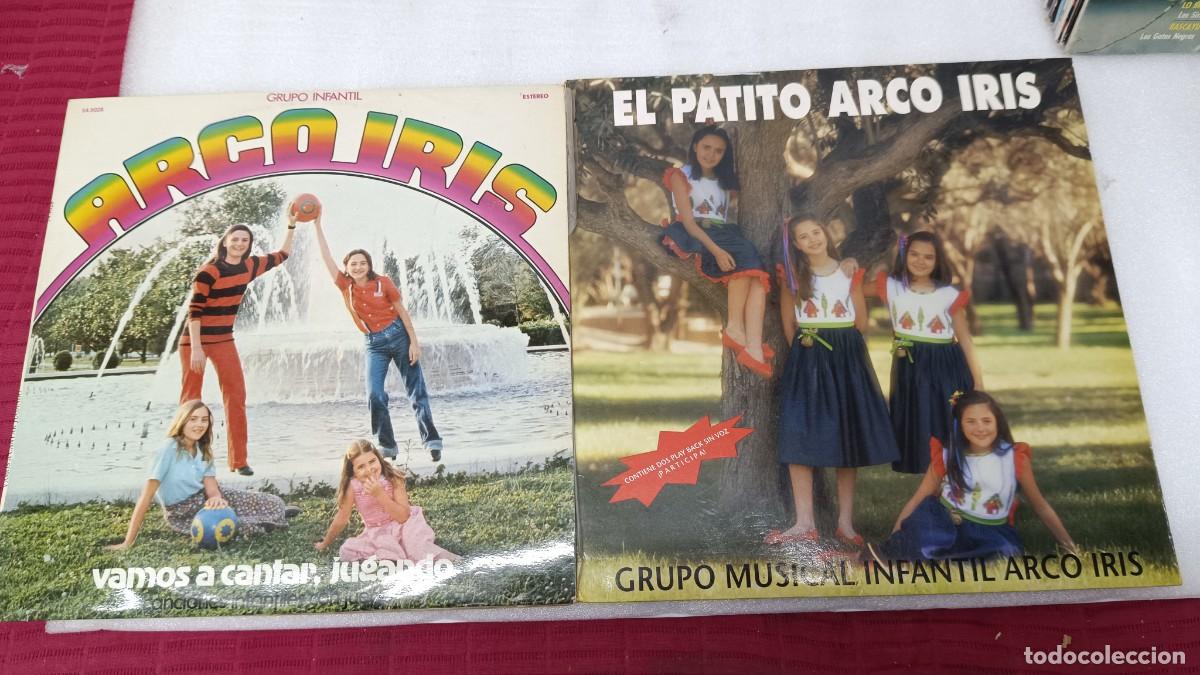 Collectible Music: DOS LPS. EL PATITO ARCO IRIS. GRUPO MUSICAL INFANTIL ARCO IRIS. Y VAMOS ACANTAR JUGANDO