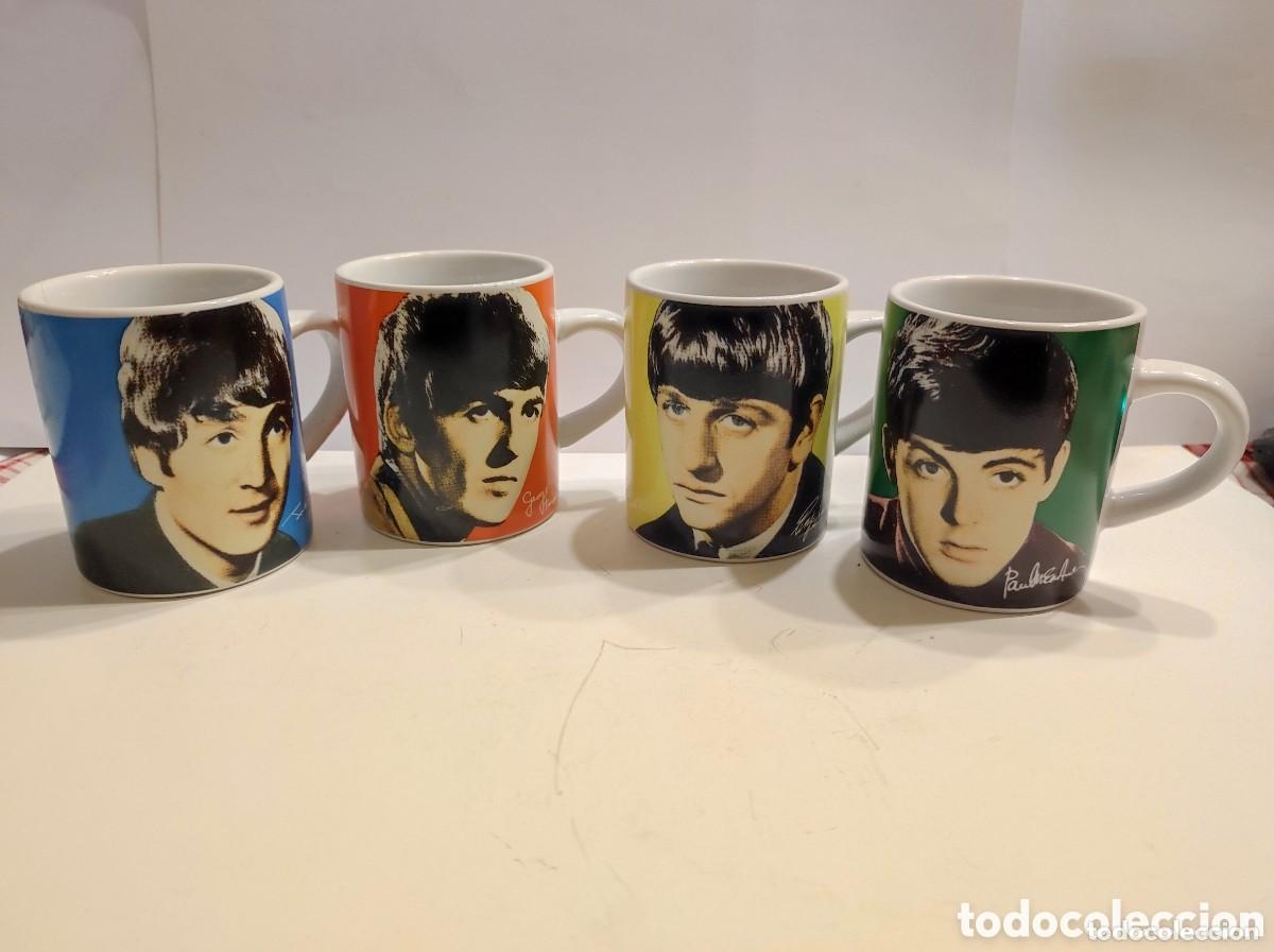 Musica di collezione: 4 tazas los beatles oficial apple corps mugs the Beatles P. McCartney, John Lennon, Ringo, Harrison