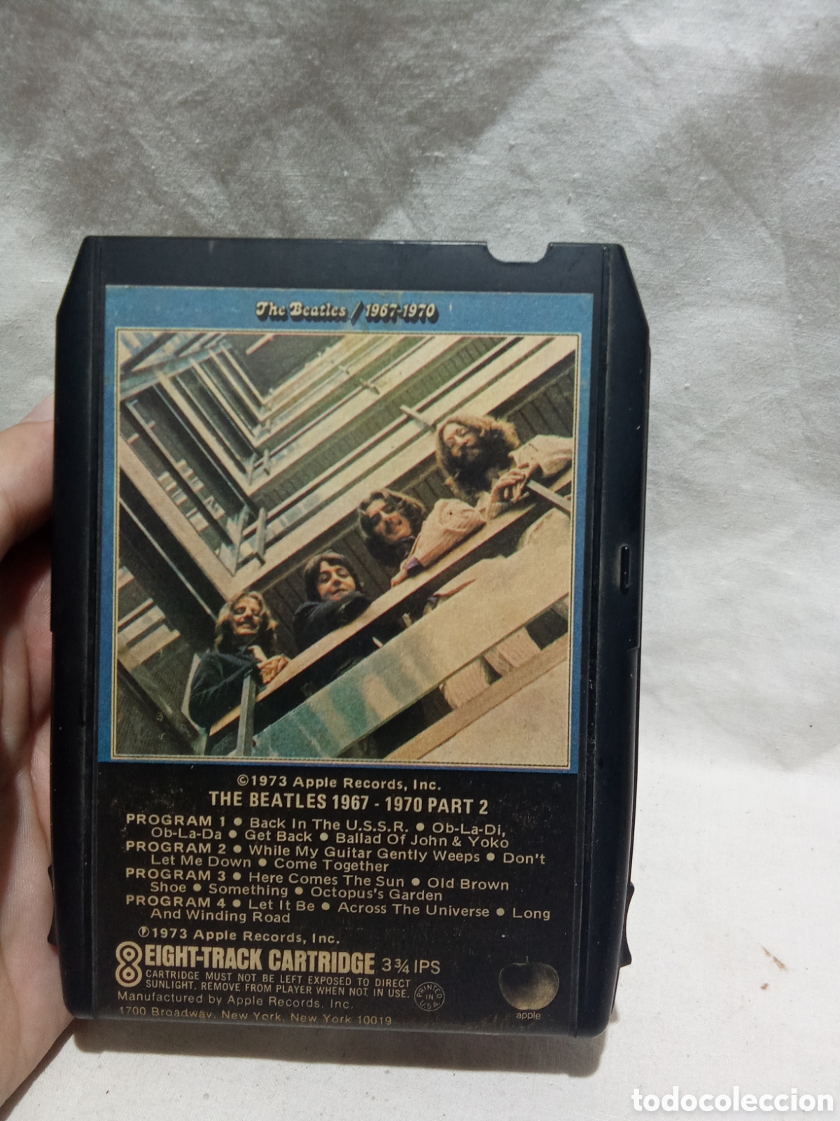 Musica di collezione: 8 PISTAS, CARTUCHO DE THE BEATLES 1967-1970 PARTE 2 DE CAPITOL