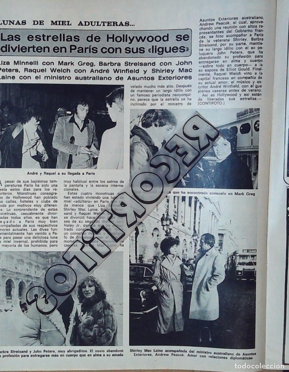 M&uacute;sica de colecci&oacute;n: LIZA MINELLI RAQUEL WELCH SHIRLEY MACLAINE BARBRA STREISAND