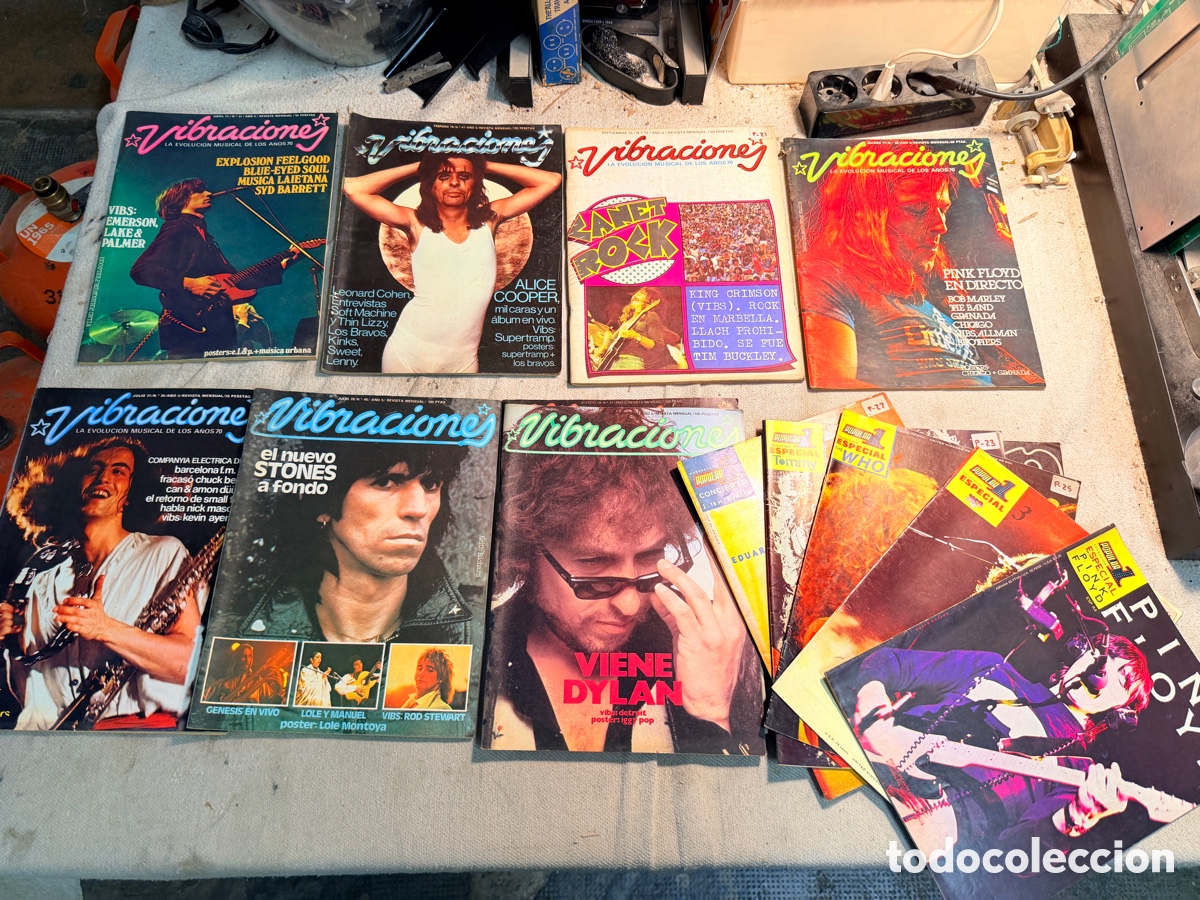 M&uacute;sica de colecci&oacute;n: Vibraciones Lote Revistas