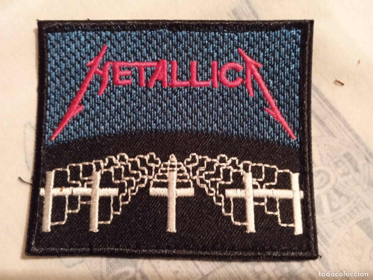 M&uacute;sica de colecci&oacute;n: metallica - parche - master - heavy metal thrash rock