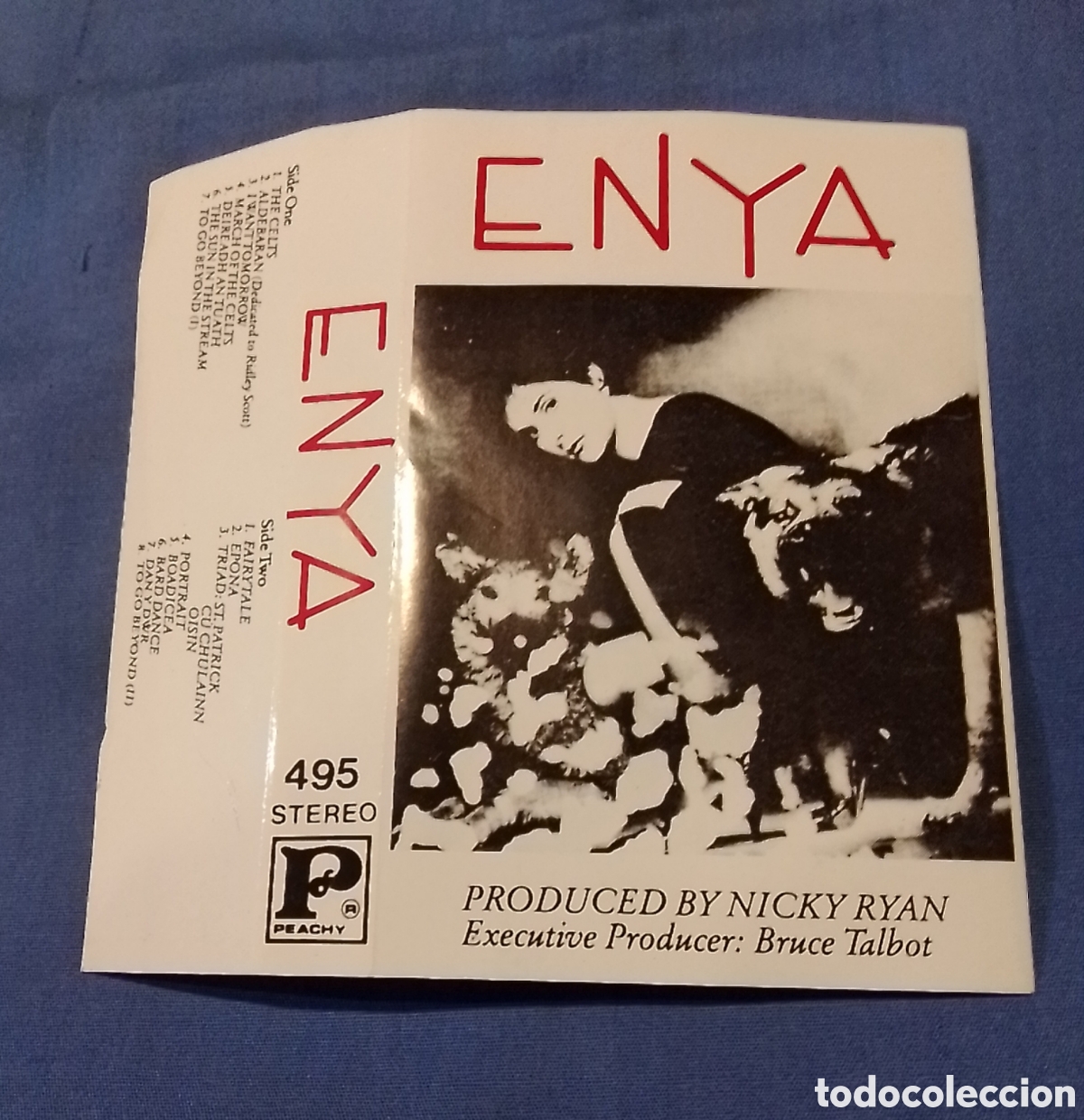M&uacute;sica de colecci&oacute;n: Car&aacute;tula cassette Enya - Foto 1