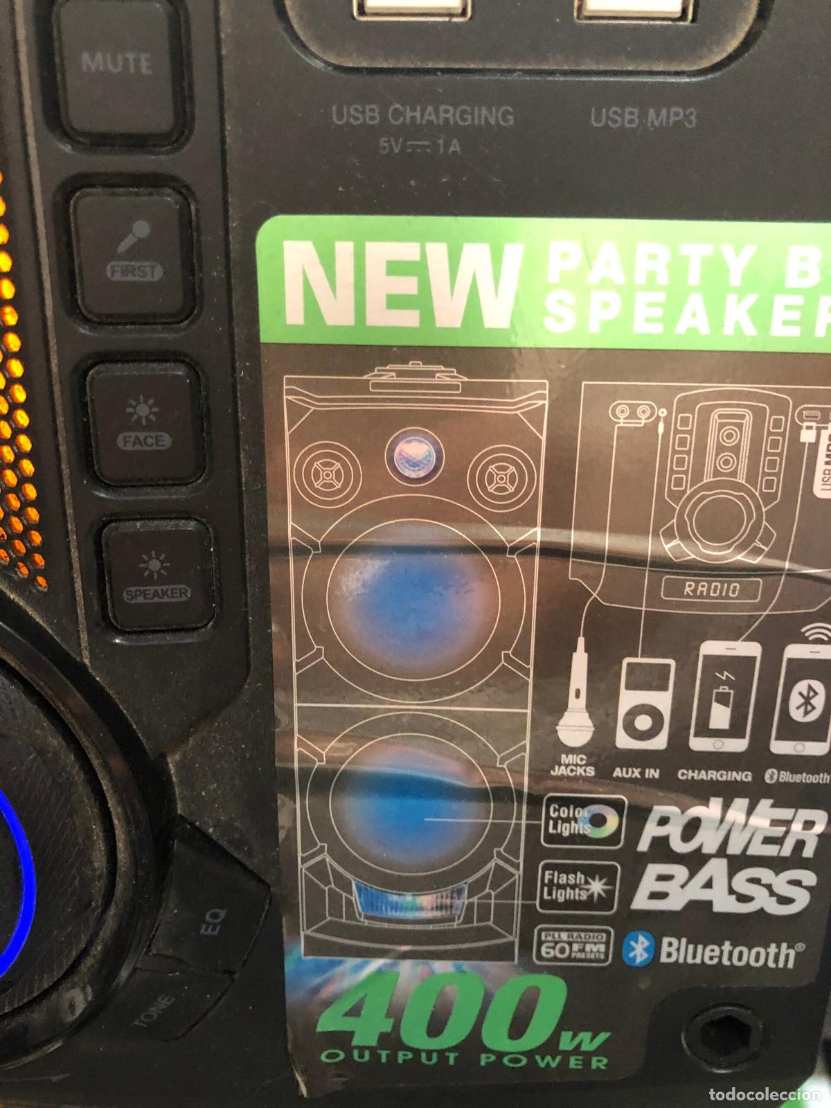 M&uacute;sica de colecci&oacute;n: Altavoz Bluetooth, Muse M-1935 DJ - Foto 7