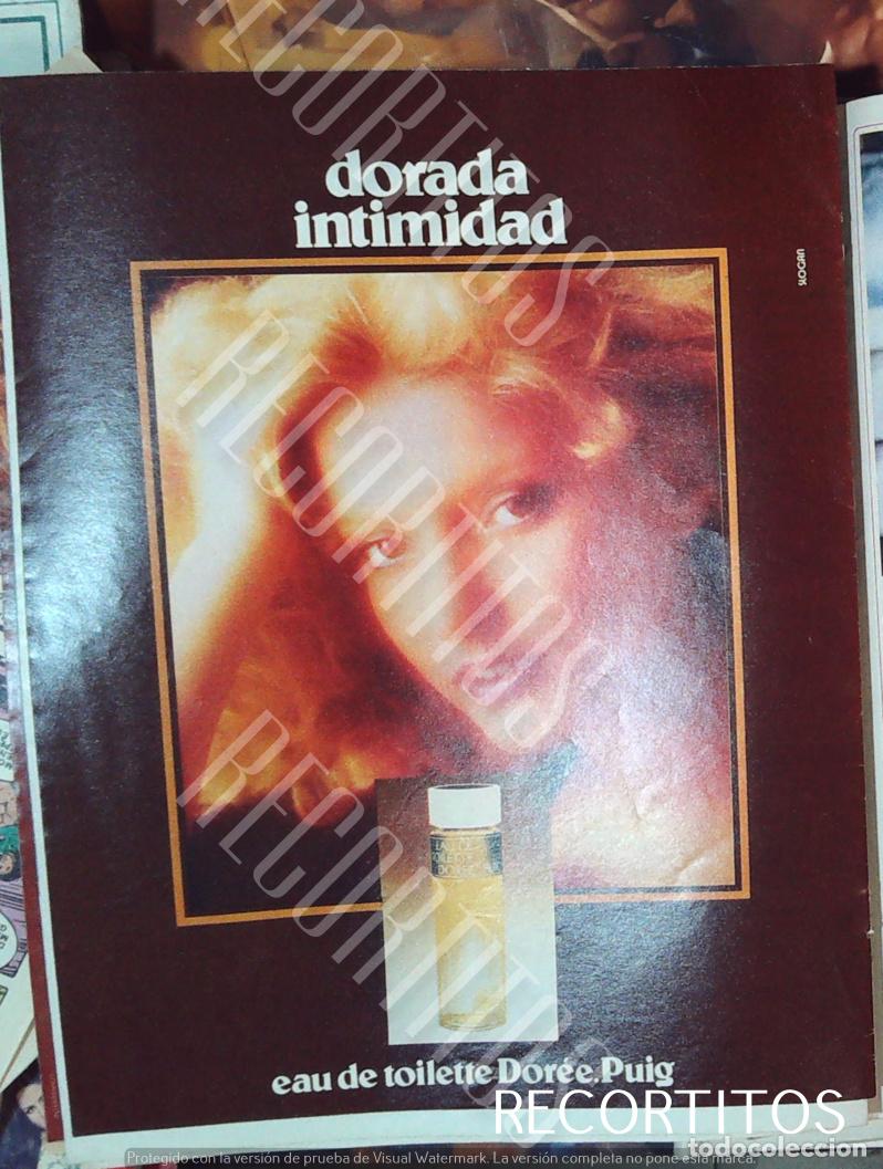 M&uacute;sica de colecci&oacute;n: eau doree puig anuncio publicidad dorada intimidad