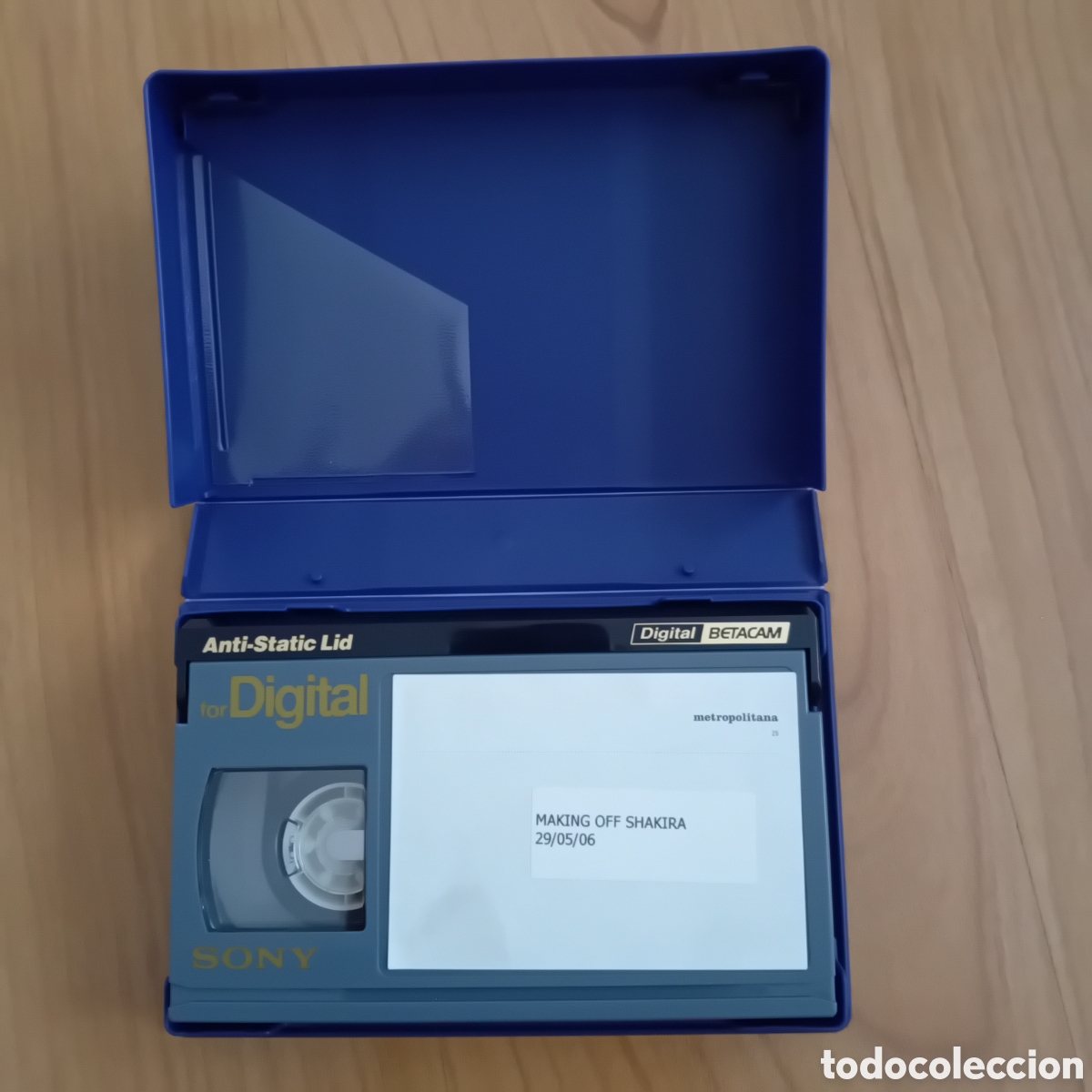 M&uacute;sica de colecci&oacute;n: JOYAZA PARA COLECCIONISTAS SHAKIRA. BETACAM DIGITAL CON MAKING OF ANUNCIO VICEROY CON SHAKIRA. 2006