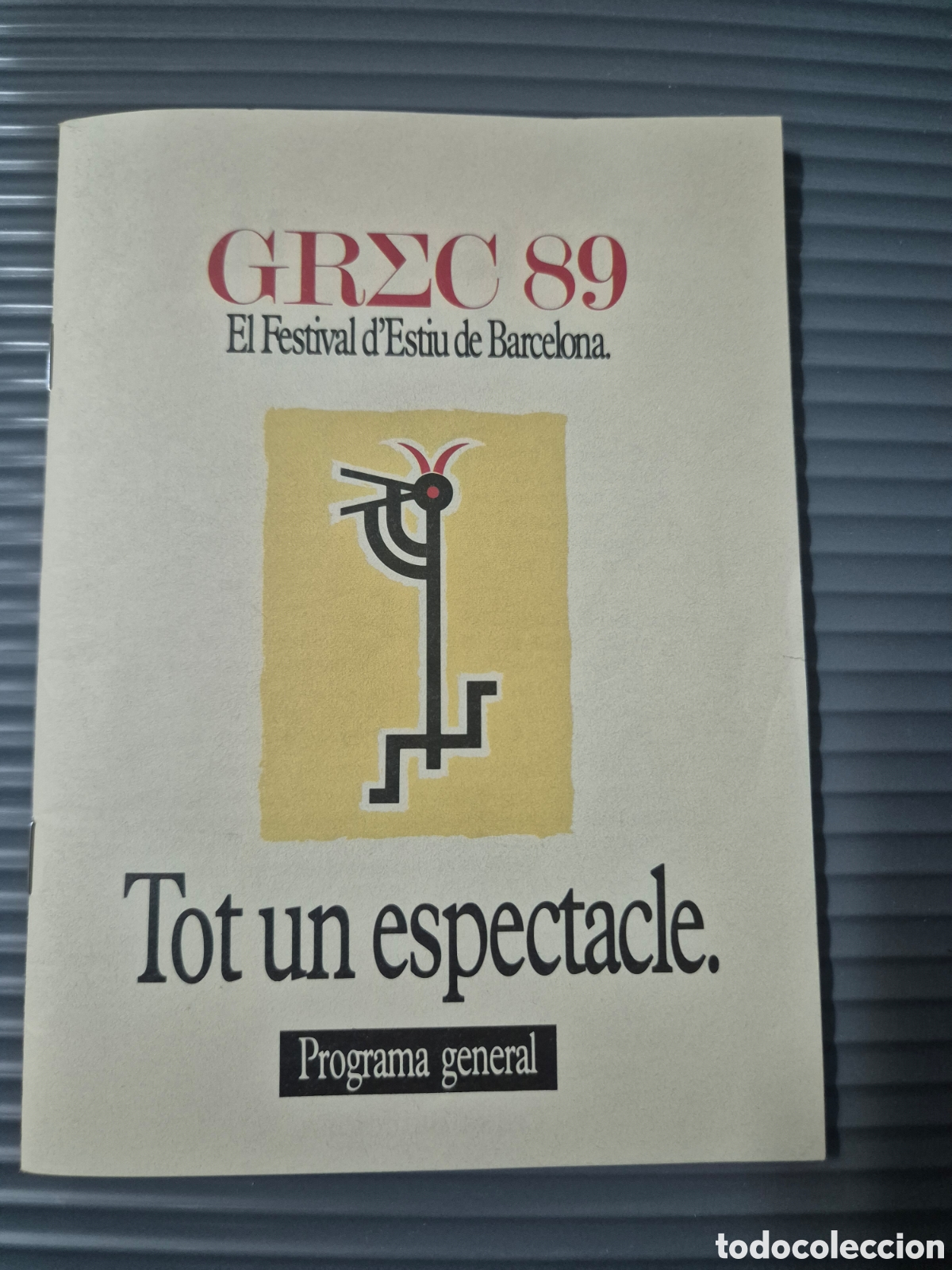 M&uacute;sica de colecci&oacute;n: PROGRAMA FESTIVAL GREC 1989 BARCELONA LOU REED JOE COCKER