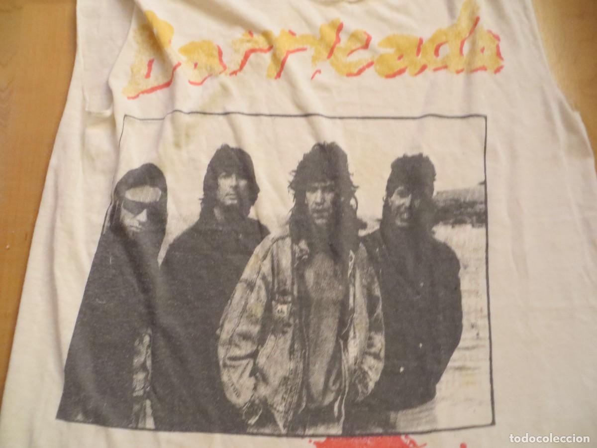 Musiksammlung: BARRICADA: CAMISETA VINTAGE A&Ntilde;O 1988 !!!!!