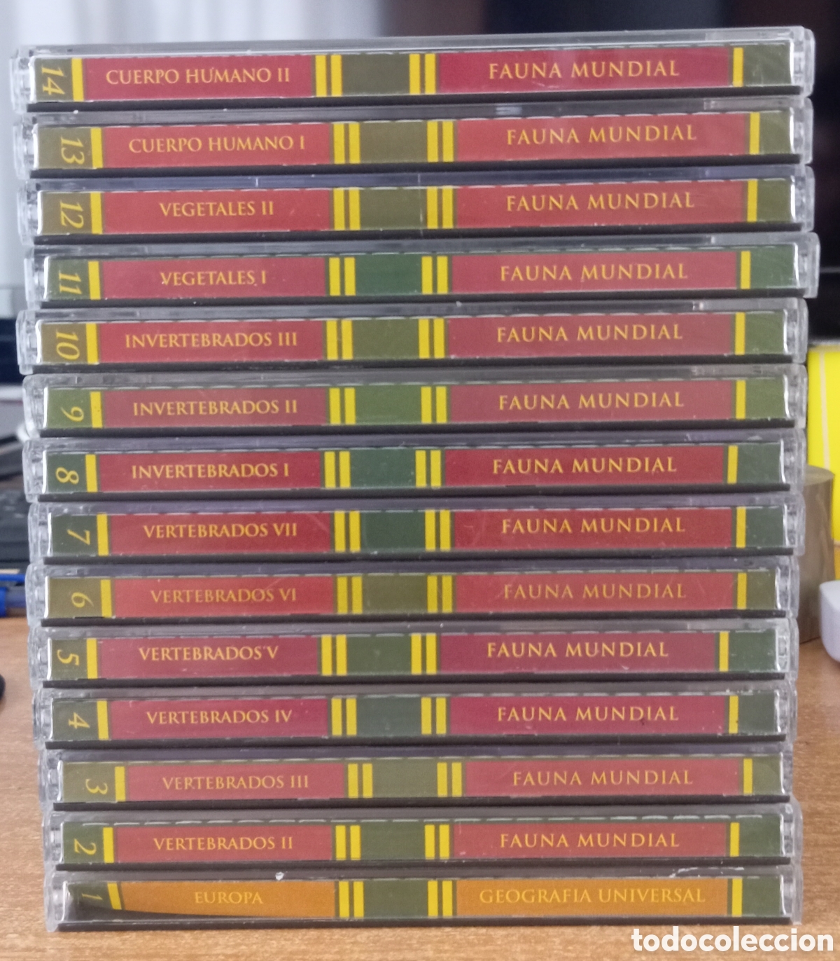 Musique de collection: LOTE CD FAUNA MUNDIAL Y UNO DE GEOGRAFIA UNIVERSAL