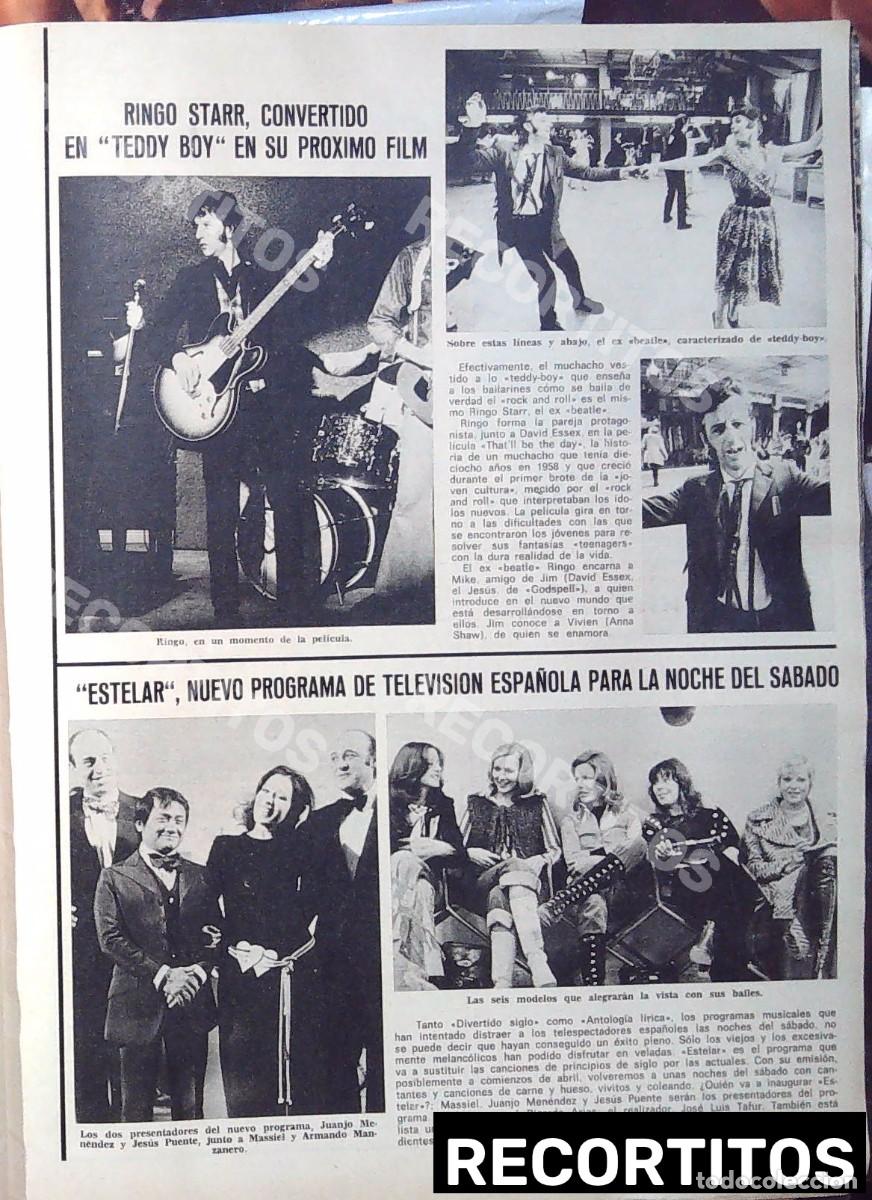 Musica di collezione: ringo starr teddy boy estelar massiel armando manzanero jesus puente juanjo menendez