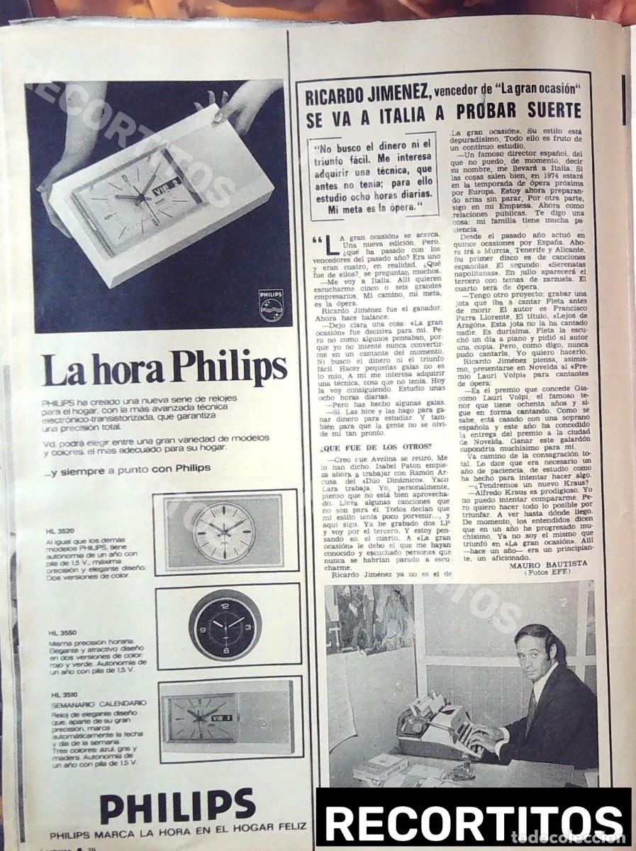 M&uacute;sica de cole&ccedil;&atilde;o: ricardo jimenez reloj philips