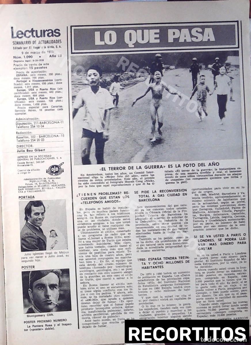 Musique de collection: foto del a&ntilde;o 1973 el terror de la guerra huynh cong nick