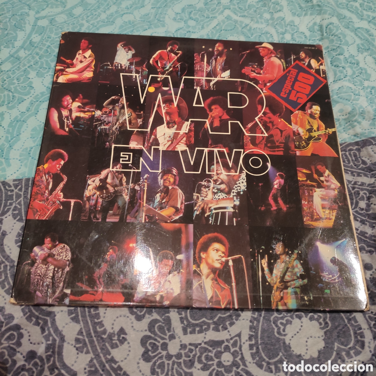M&uacute;sica de cole&ccedil;&atilde;o: War en vivo 2LP especial 500