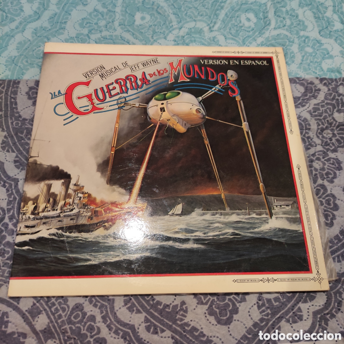 M&uacute;sica de cole&ccedil;&atilde;o: La guerra de los mundos,jeff Wayne , versi&oacute;n espa&ntilde;ol
