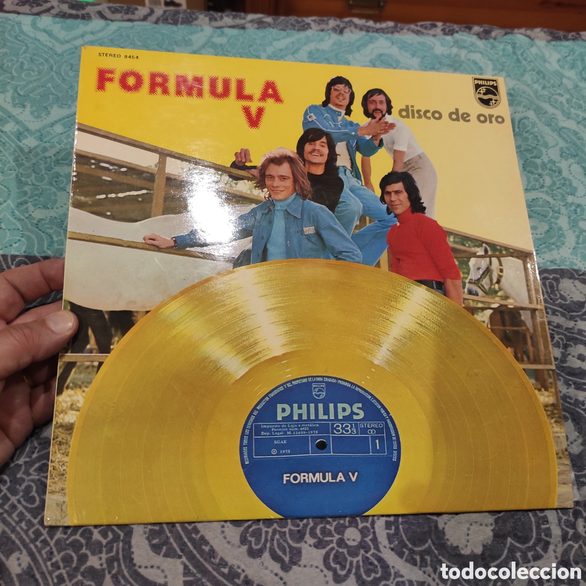 M&uacute;sica de cole&ccedil;&atilde;o: Formula V disco de oro, impecable estado