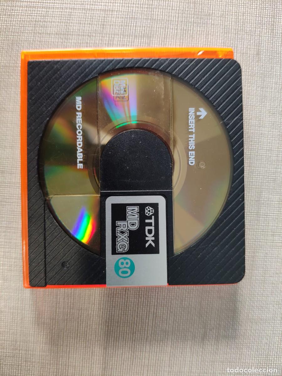 M&uacute;sica de cole&ccedil;&atilde;o: MINI DISC TDK MD-RXG 80