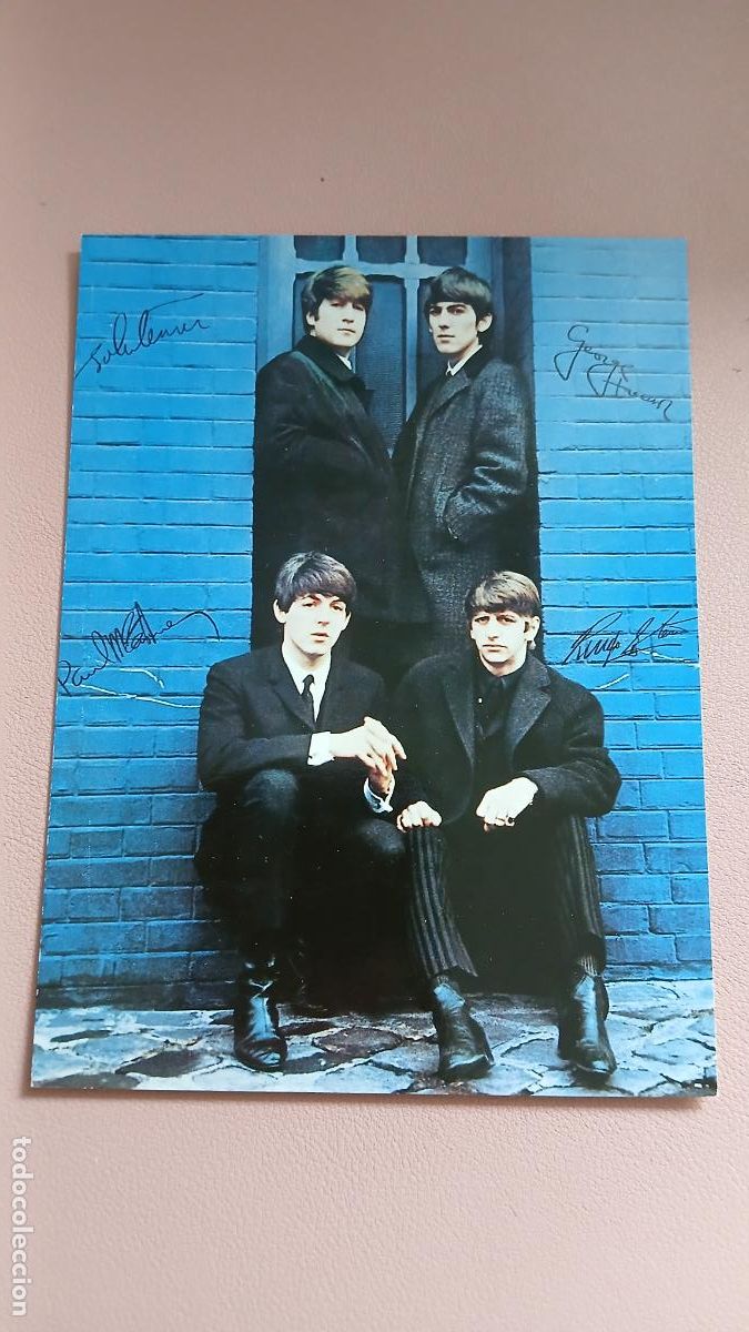 M&uacute;sica de colecci&oacute;n: POSTAL POSTCARD THE BEATLES APPLE CORPS LTD ATHENA INTERNATIONAL 0334363 S/C LENON McCARTNEY