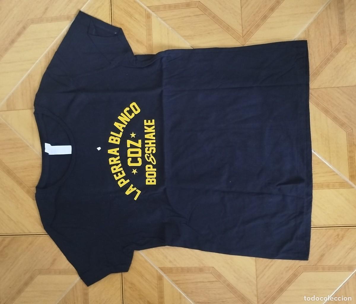 M&uacute;sica de colecci&oacute;n: Camiseta La Perra Blanco talla L nueva