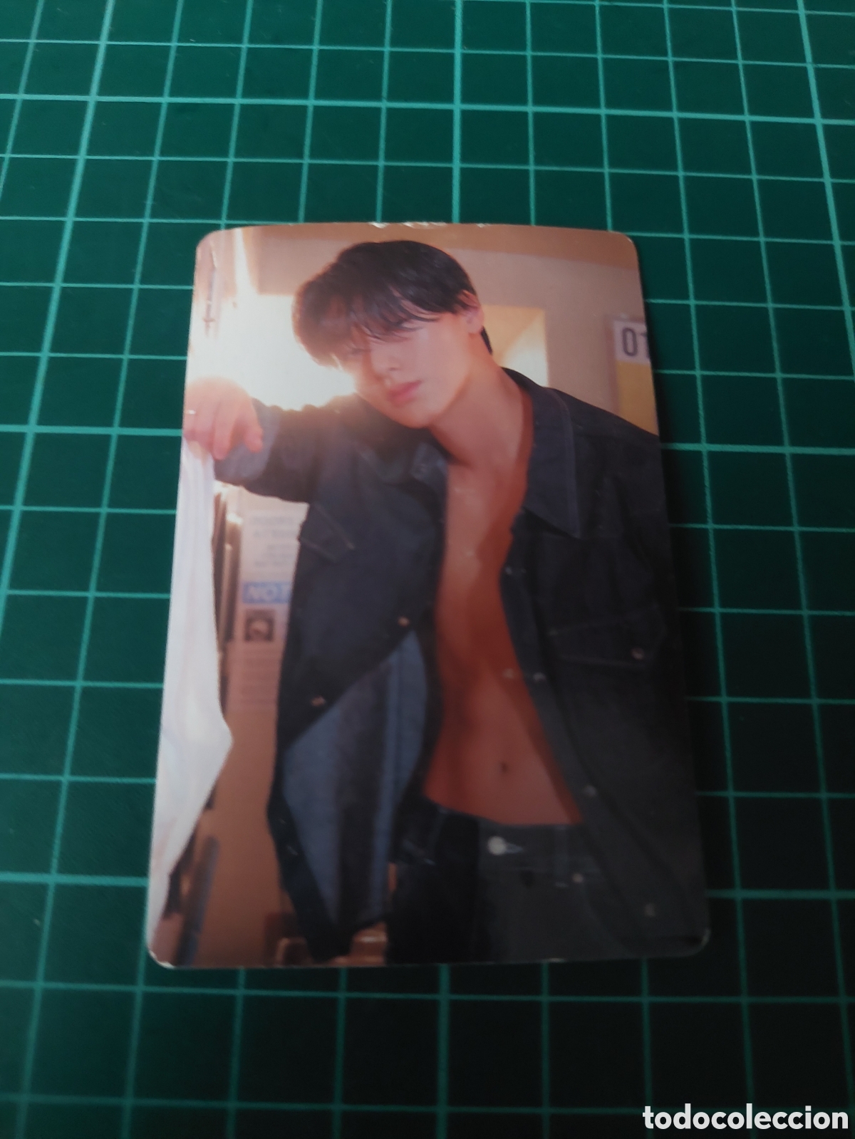 M&uacute;sica de colecci&oacute;n: TARJETA CANTANTE COREANO CAPOP CROMO golden horas part 3
