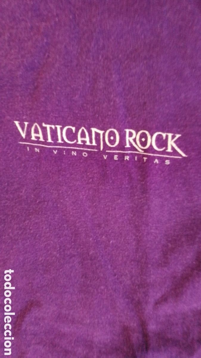 M&uacute;sica de colecci&oacute;n: VATICANO ROCK . IN VINO VERITAS . JIMI HENDRIX JANIS JOPLIN JIM MORRISON . CAMISETA . T-SHIRT