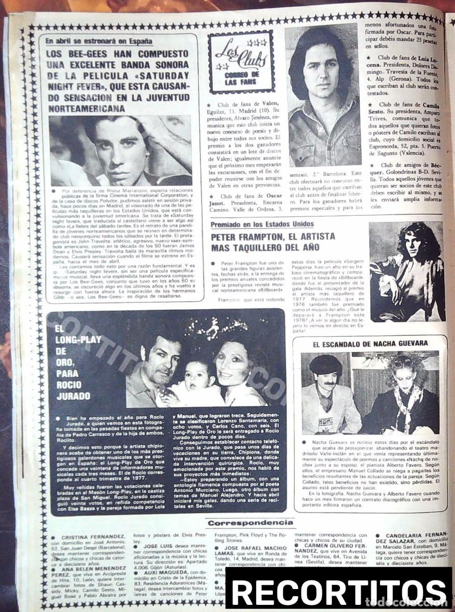 M&uacute;sica de colecci&oacute;n: camilo sesto nacha guevara rocio juarado pedro varrasco john travolta peter frampton