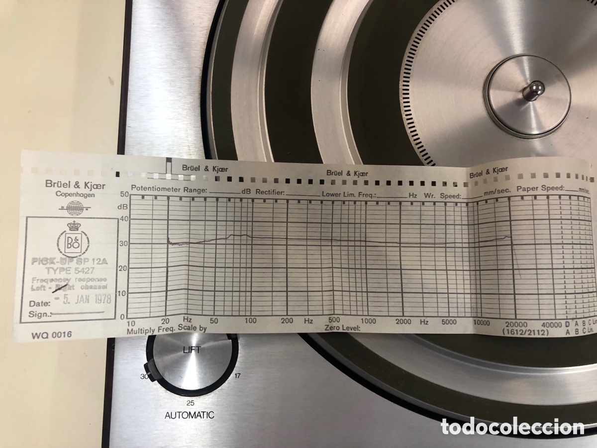 M&uacute;sica de colecci&oacute;n: Tocadiscos Bang & Olufsen Beogram 3000 - Foto 5