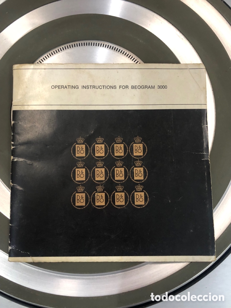 M&uacute;sica de colecci&oacute;n: Tocadiscos Bang & Olufsen Beogram 3000 - Foto 12