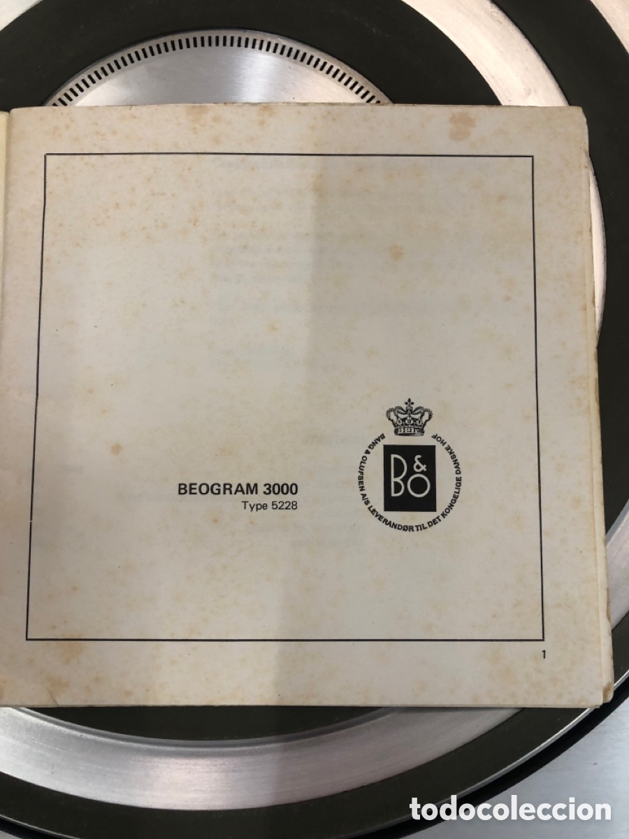 M&uacute;sica de colecci&oacute;n: Tocadiscos Bang & Olufsen Beogram 3000 - Foto 13