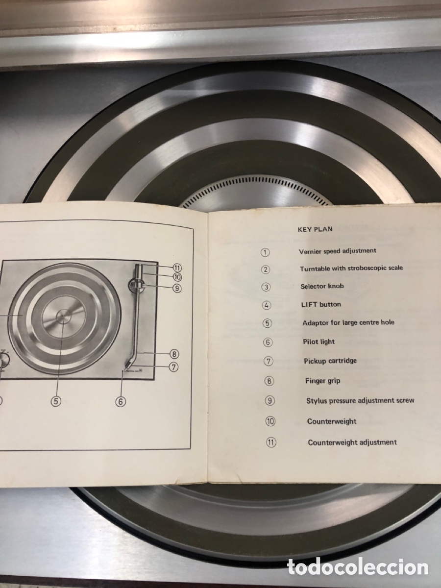 M&uacute;sica de colecci&oacute;n: Tocadiscos Bang & Olufsen Beogram 3000 - Foto 14