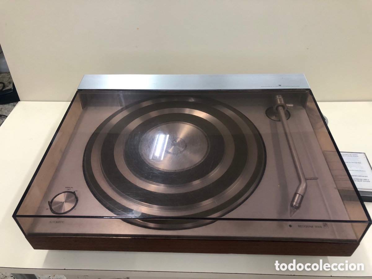 M&uacute;sica de colecci&oacute;n: Tocadiscos Bang & Olufsen Beogram 3000