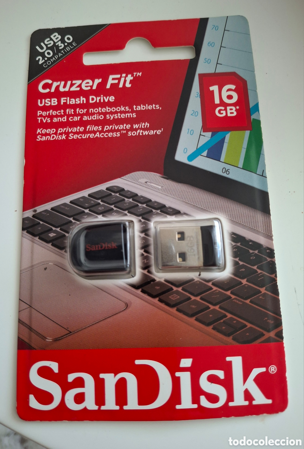 M&uacute;sica de colecci&oacute;n: SanDisk USB 2.0/3.0 Cruzer Fit