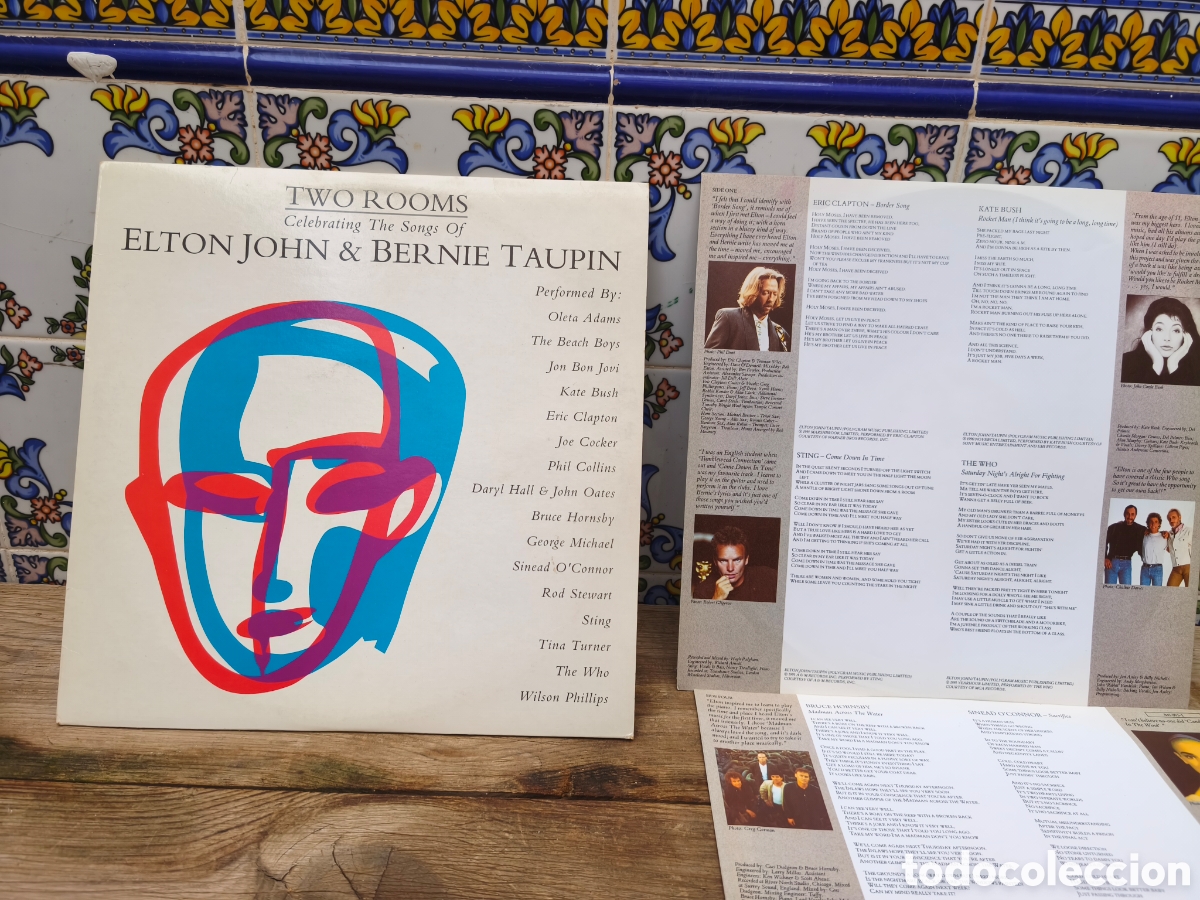 M&uacute;sica de colecci&oacute;n: Vinilo Elton john & bernie taupin