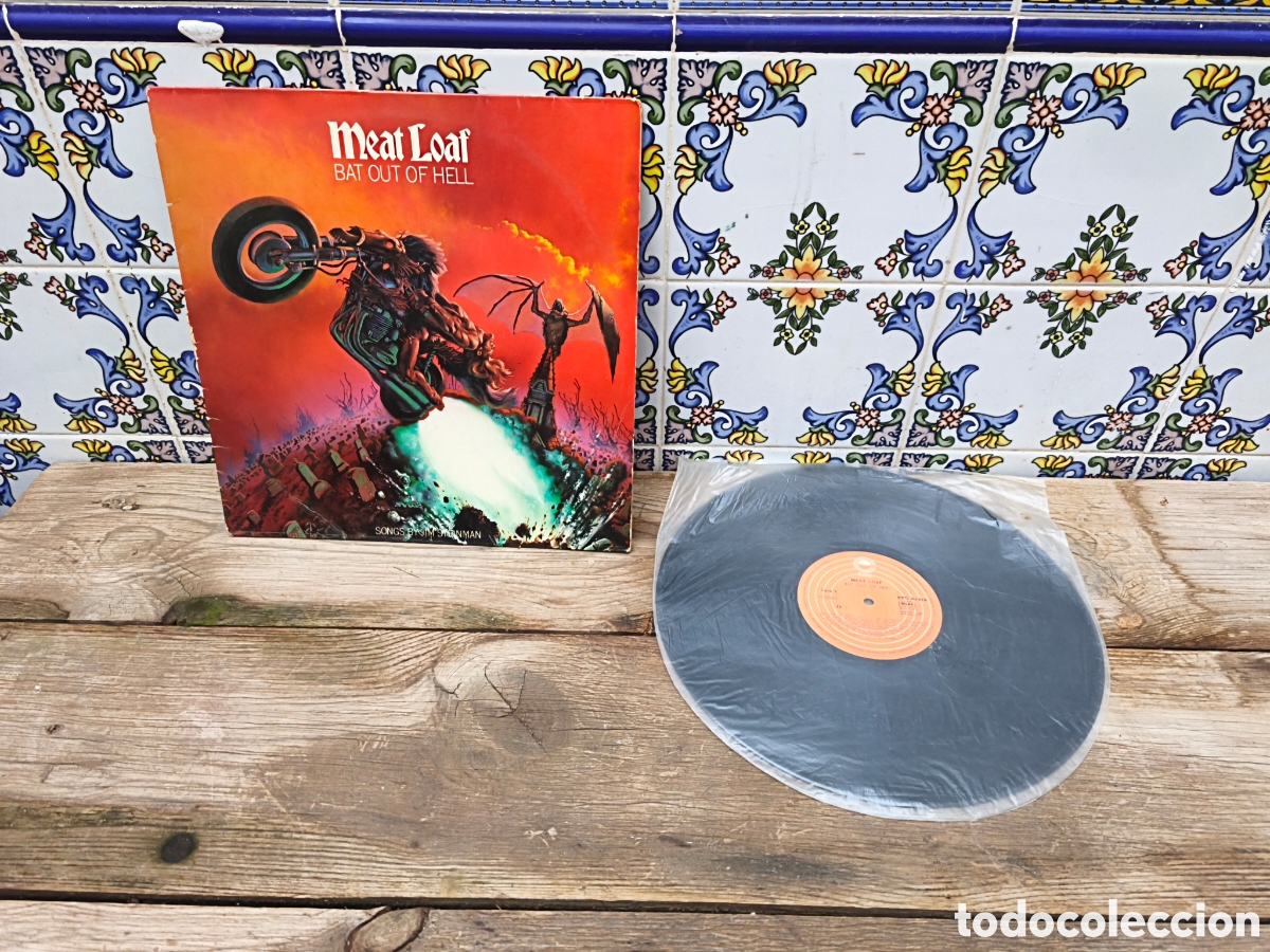 M&uacute;sica de colecci&oacute;n: Vinilo meat loaf bat out of hell