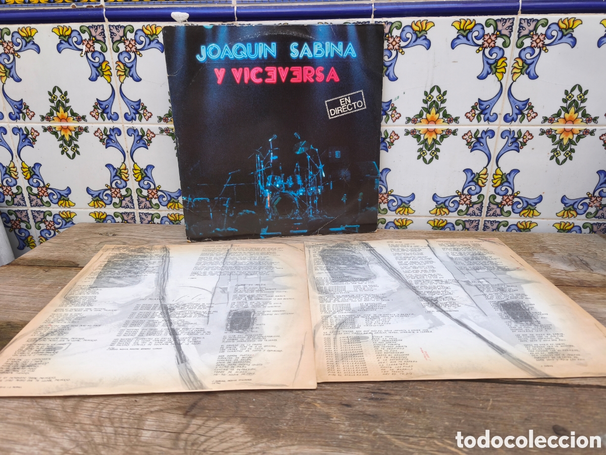 M&uacute;sica de colecci&oacute;n: Vinilo Joaqu&iacute;n sabina y viceversa - Foto 2