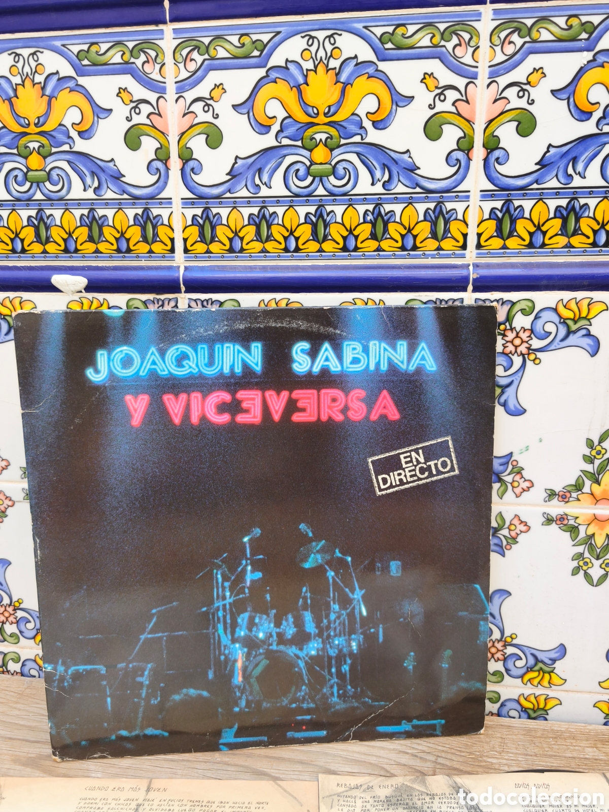 M&uacute;sica de colecci&oacute;n: Vinilo Joaqu&iacute;n sabina y viceversa - Foto 1