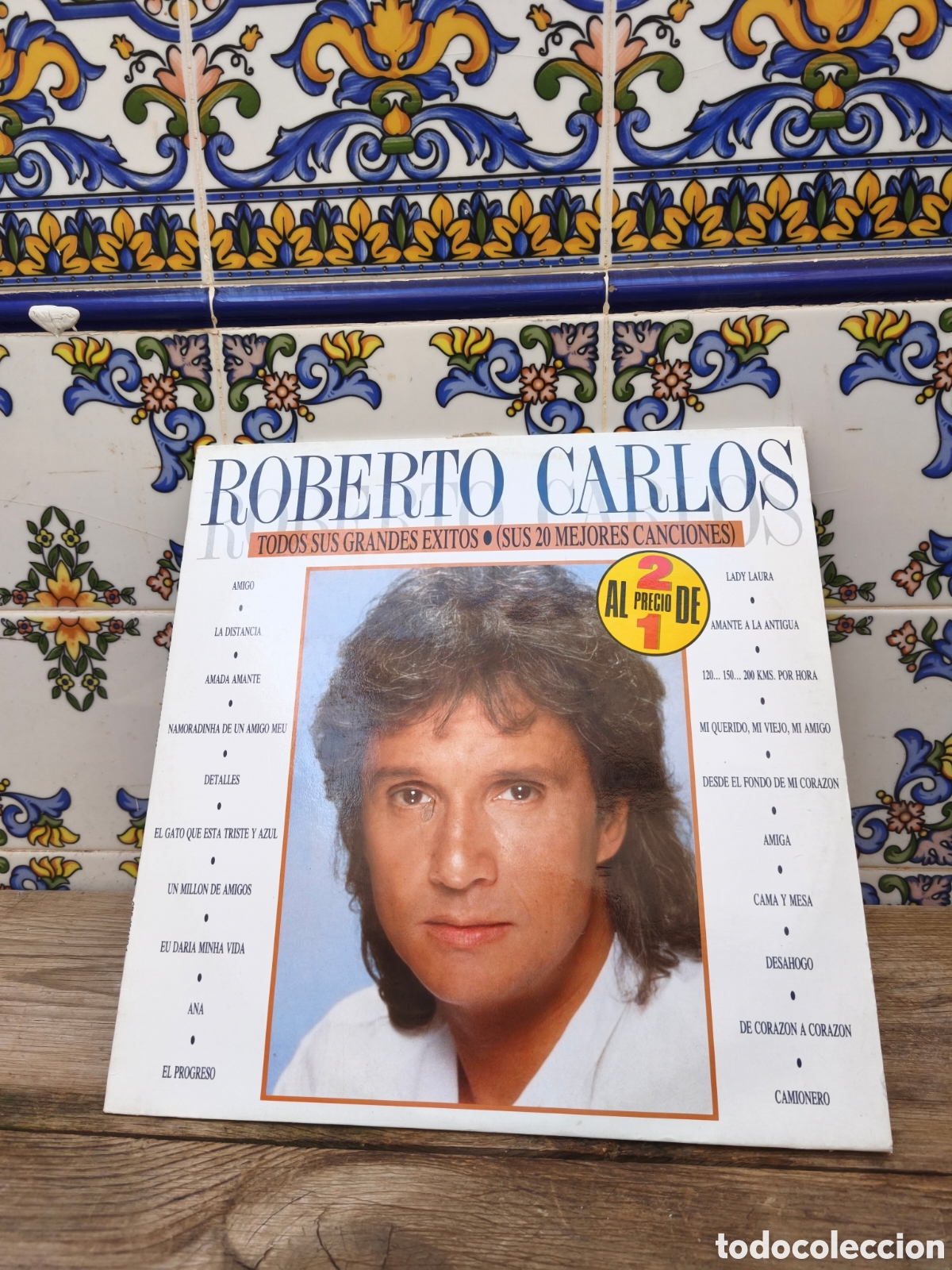 M&uacute;sica de colecci&oacute;n: Vinilo Roberto Carlos - Todos sus grandes &eacute;xitos