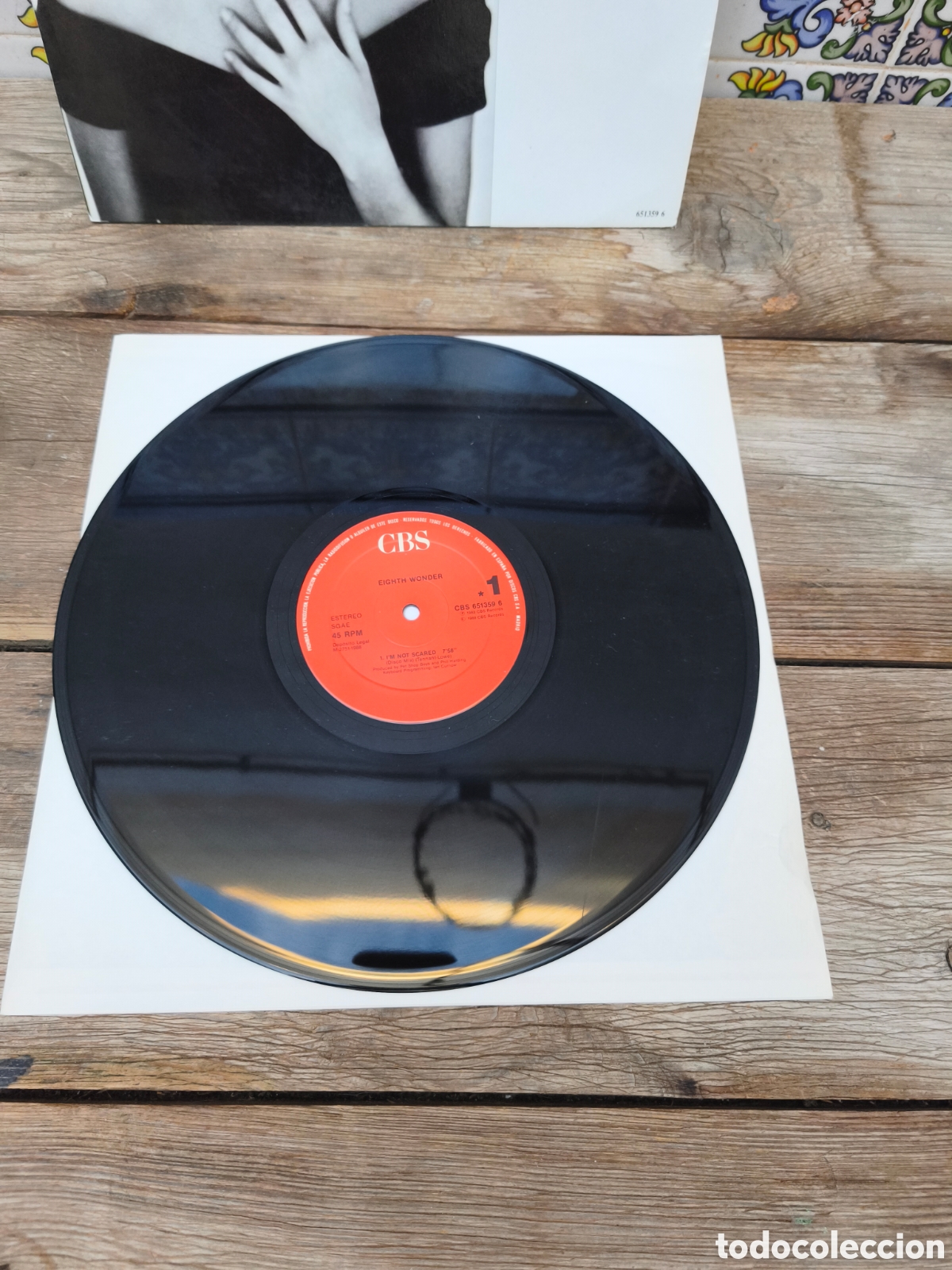 M&uacute;sica de colecci&oacute;n: Vinilo Eighth Wonder - Im Not Scared - Foto 2